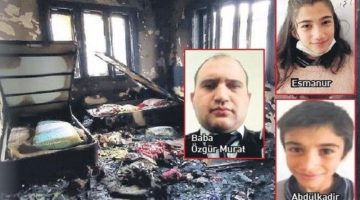 Çıkan Yangın Faciasında Özel Güvenlik Görevlisi Baba ve 2 Çocuğu Vefat Etti