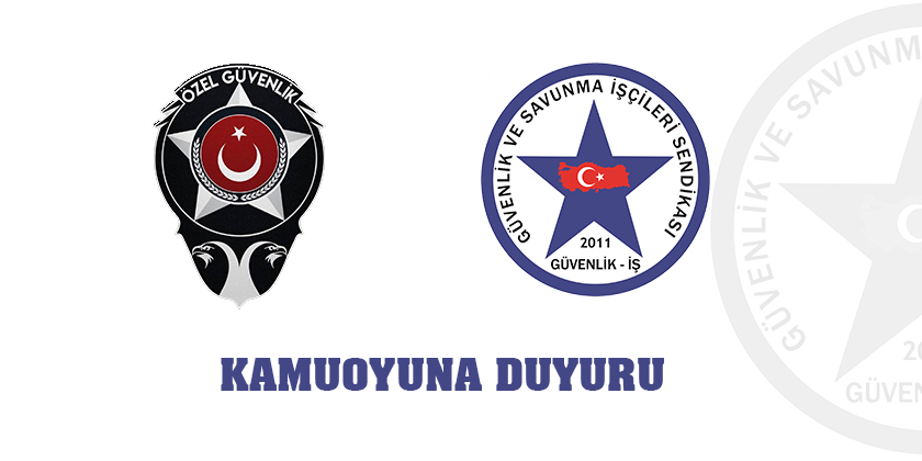 Güvenlik-İş’ten, Hayati Küçük’ün “FETÖ’cüler özel güvenlik sektöründe cirit atıyor” skandal açıklamasına tepki