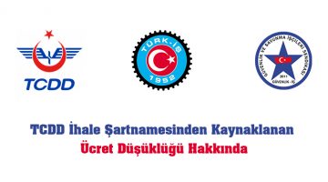 Güvenlik-İş Sendikası, TCDD İhale Şartnamesinden Kaynaklanan Ücret Düşüklüğü Hakkında Duyuru Yayımladı