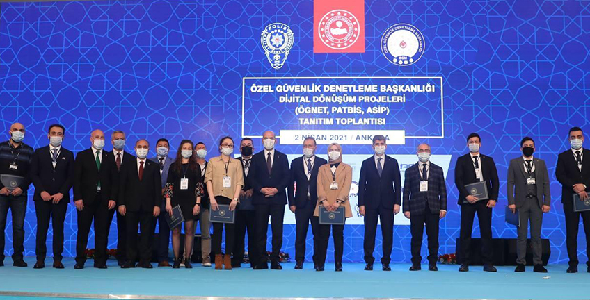 İçişleri Bakanı Soylu, EGM Özel Güvenlik Denetleme Başkanlığı Dijital Dönüşüm Projeleri Tanıtımı Programına Katıldı