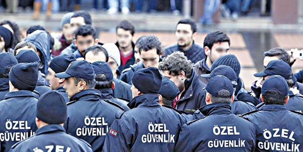Özel güvenlik görevlilerinden, ortak açıklama…