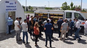 Özel güvenlik personeline “Afet Farkındalık” eğitimi verildi