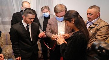 Aksaray Valisi AYDOĞDU, özel güvenlik görevlisine kız istedi