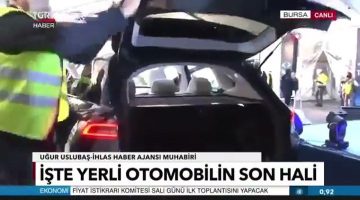 TOGG’un bagajını açan muhabire özel güvenlikten jet müdahale