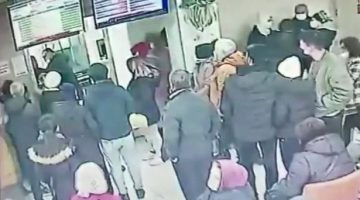 ”Hepinizi gömmezsem adam değilim” diyerek özel güvenlik ve doktorları darp etti