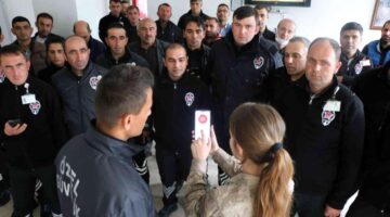 Özel güvenlik görevlilerine “KAAN” uygulaması anlatıldı