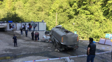 Rize’de feci kaza: bir özel güvenlik görevlisi hayatını kaybetti