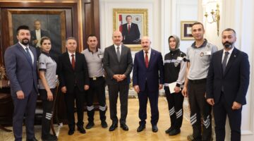 Güvenlik-İş Sendikasından İçişleri Bakanı Soylu’ya Ziyaret