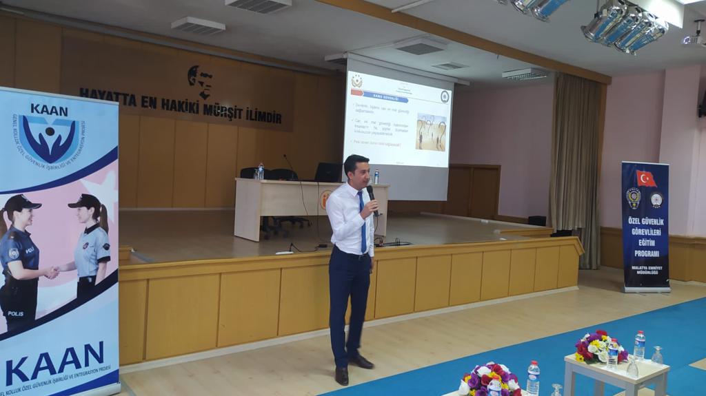 Özel Güvenlik Görevlilerine Eğitim Verildi