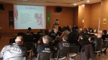 Sakarya Büyükşehir özel güvenlik görevlilerine iş sağlığı ve güvenliği eğitimi