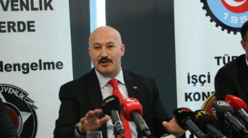 Güvenlik-İş Sendikası Genel Başkanı Ömer Çağırıcı, özel güvenliklerin sorunlarına ilişkin konuştu