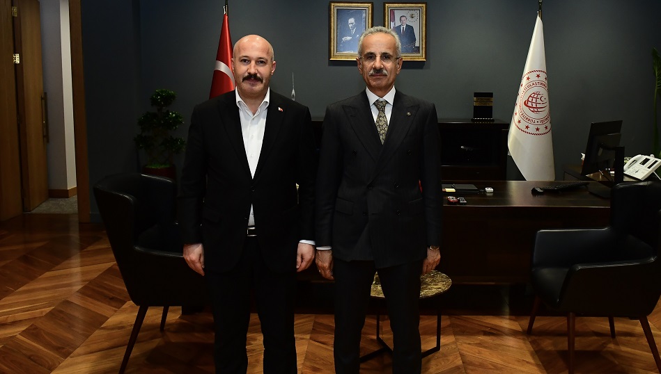 Güvenlik-İş Sendikası Ulaştırma ve Altyapı Bakanını Ziyaret Etti