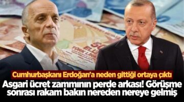 Asgari ücret zammının perde arkası! Görüşme sonrası rakam nereden nereye gelmiş…