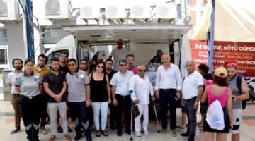 Vefat eden özel güvenlik Bulut için mesai arkadaşlarından lokma hayrı