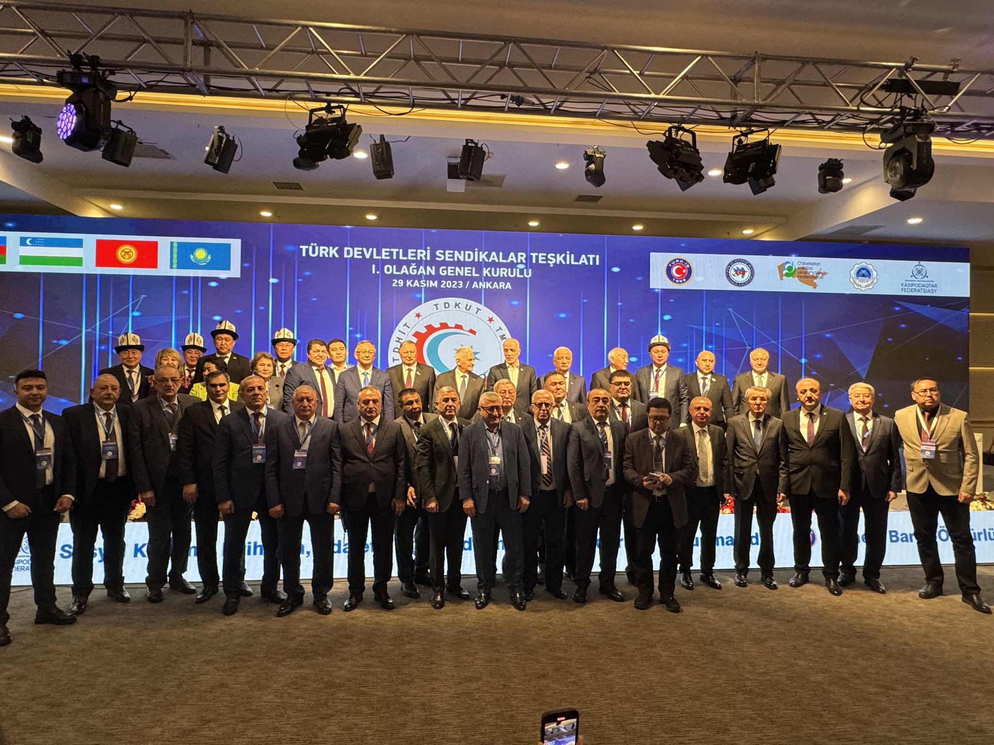 Ergün Atalay, Türk Devletleri Sendikalar Teşkilatı Birliği’nin Yeni Genel Başkanı Oldu