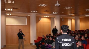 Erzincan Yıldırım Akbulut Havalimanında polis ve özel güvenlik görevlilerine eğitim verildi