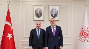 Güvenlik-İş Sendikası Bakan Işıkhan ile Görüştü