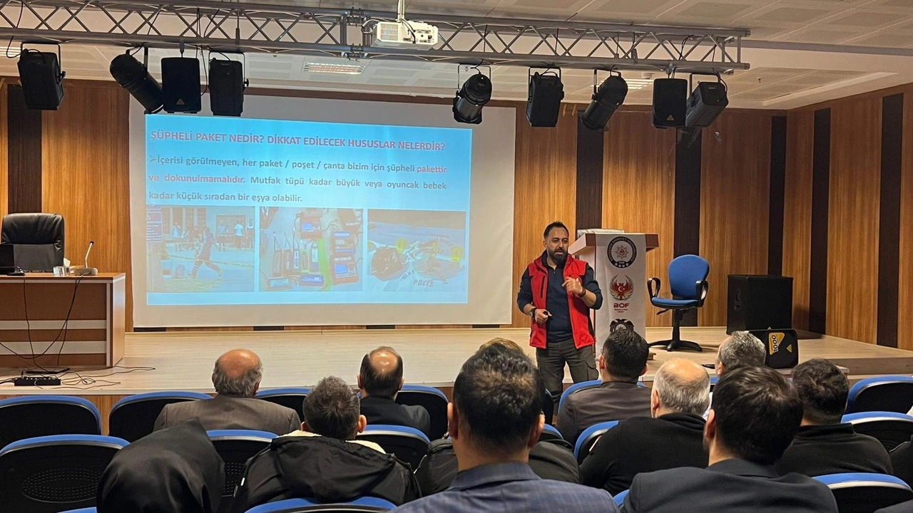 Özel güvenlik görevlileri, zabıt kâtipleri ve mübaşirler bilgilendirildi