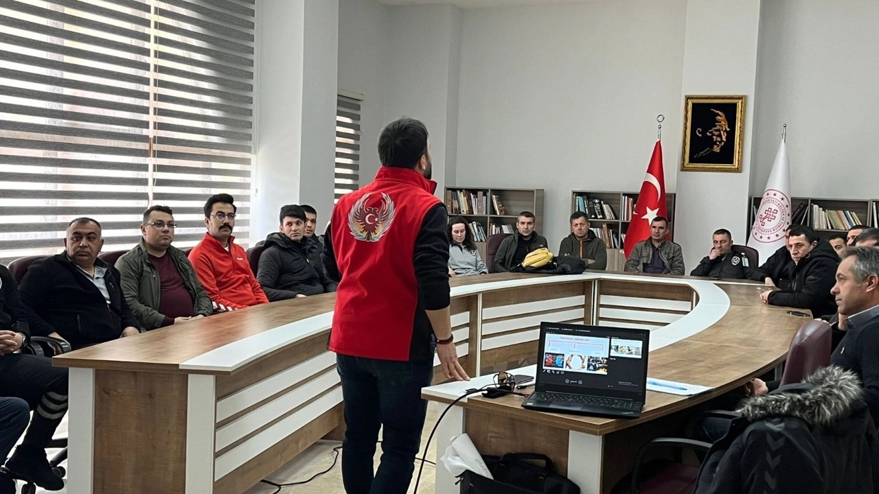 Özel güvenlik görevlileri bilgilendirildi