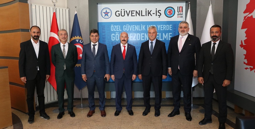 EGM Özel Güvenlik Denetleme Başkanı Suat Çelik Ve Sektör Temsilcilerinden Güvenlik-İş Sendikasını Ziyaret Etti