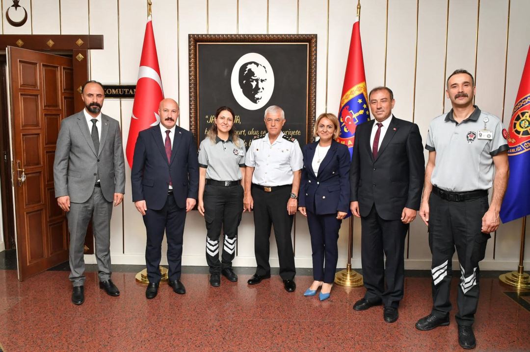 Güvenlik-İş Sendikası Jandarma Genel Komutanlığını Ziyaret Etti