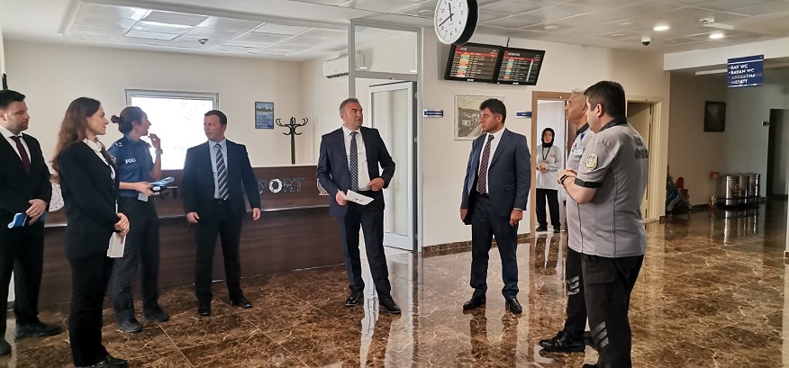 Samsun Çarşamba Havalimanı’nda Güvenlik İncelemesi Yapıldı