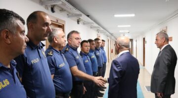 Vali-Emniyet Genel Müdürü DEMİRTAŞ, EGM Özel Güvenlik Denetleme Başkanlığını Ziyaret Etti