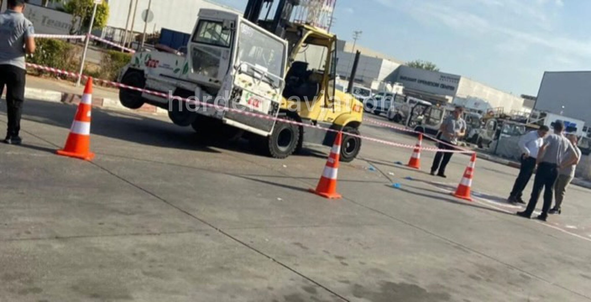Antalya Havalimanı’nda Forklift Kazası: Özel Güvenlik Görevlisi Yoğun Bakımda