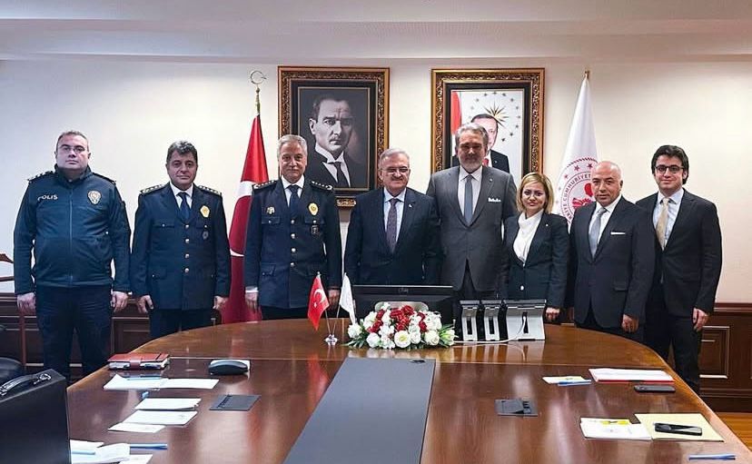 TOBB Özel Güvenlik Meclisinden İçişleri Bakanlığı ve Özel Güvenlik Denetleme Başkanlığına Ziyaret