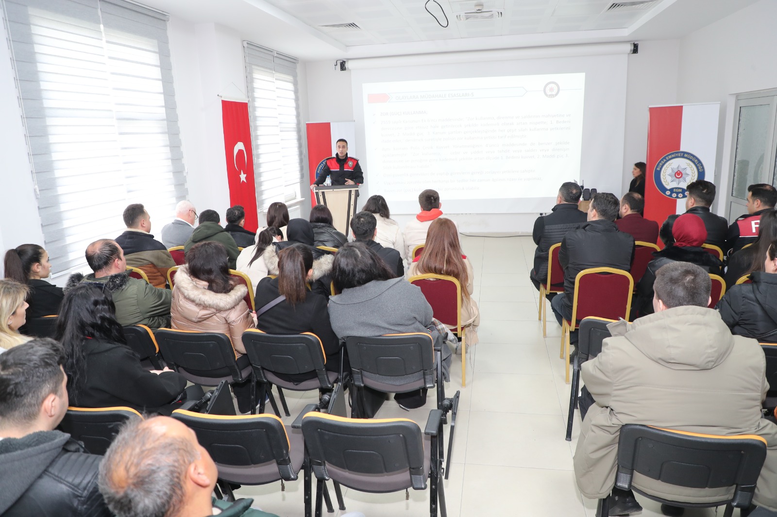 Bursa İl Emniyet Müdürlüğü’nden Özel Güvenlik Görevlilerine Eğitim