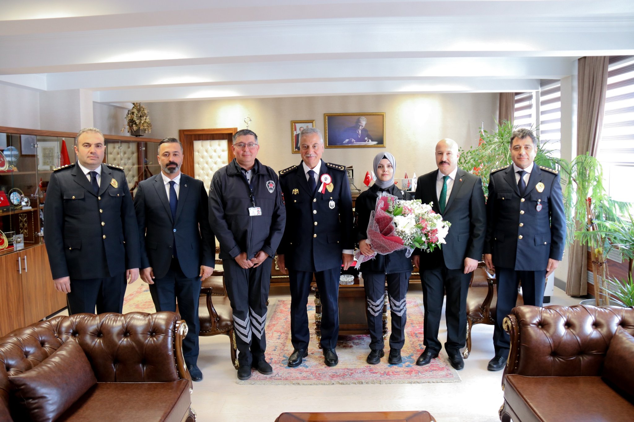 Güvenlik-İş’ten, EGM Özel Güvenlik Denetleme Başkanlığına Polis Haftası Ziyareti
