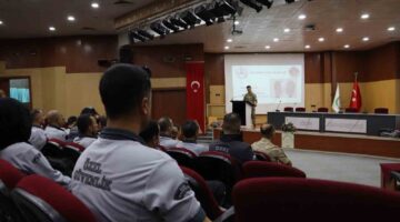 Iğdır’da üniversite öğrencilerine ve özel güvenlik personeline güvenlik ve farkındalık eğitimi