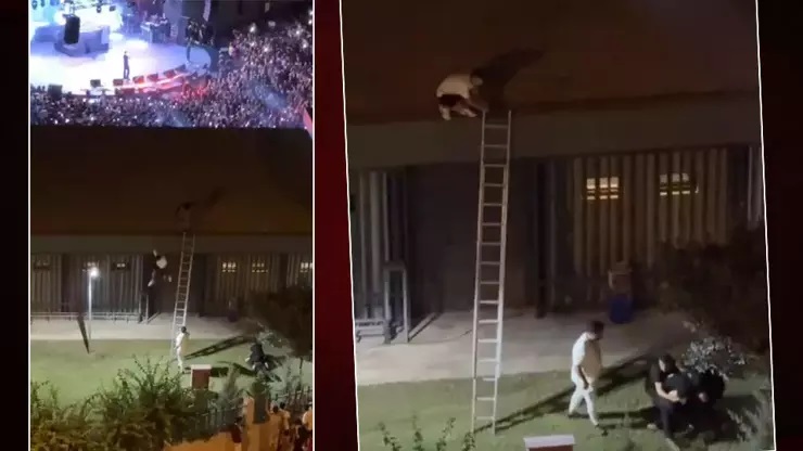 Konserde gençleri darbeden özel güvenlik görevlisi tutuklandı!