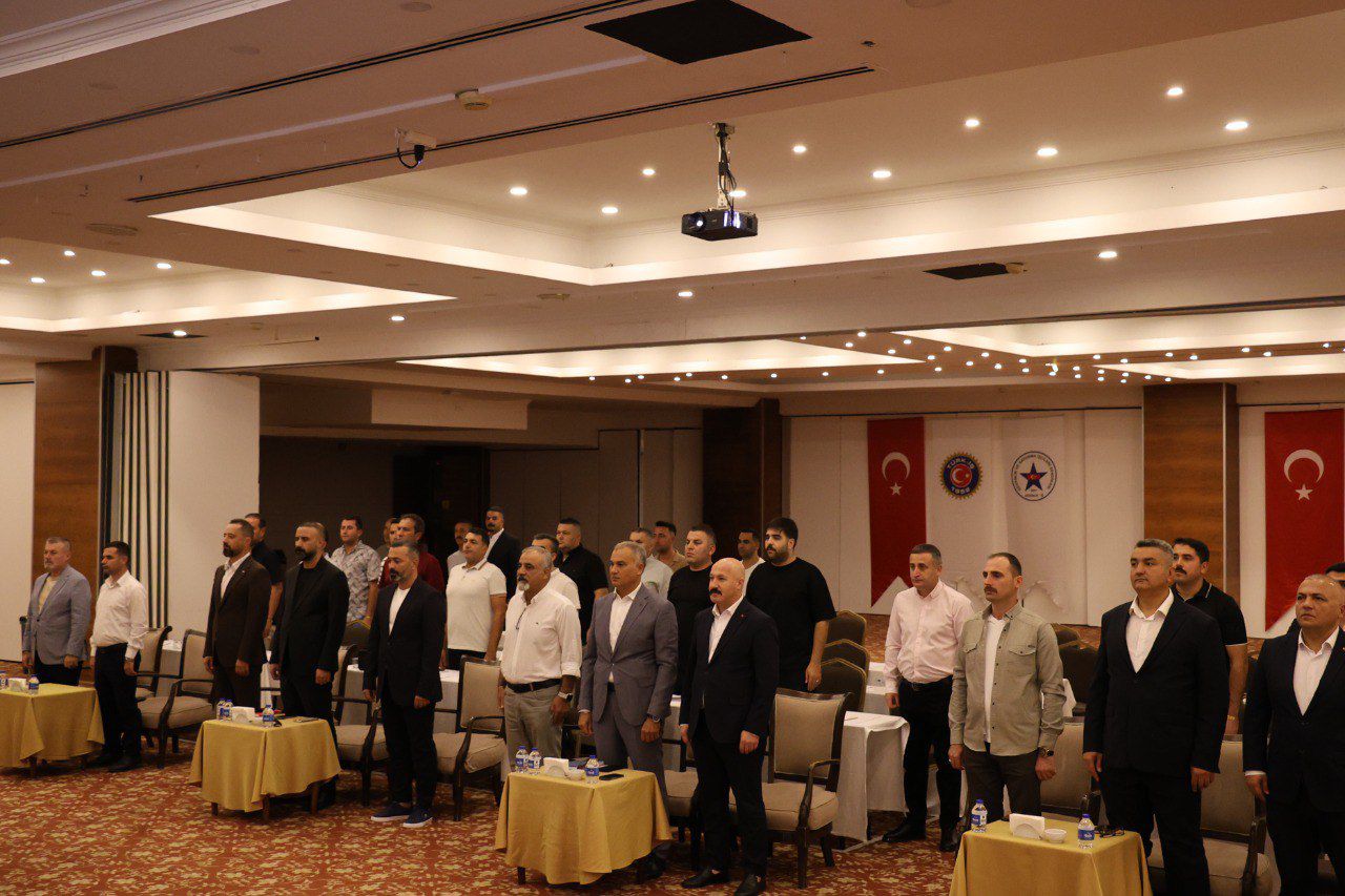 Demiryolu ve Enerji Kurumlarında Çalışan Özel Güvenlik Görevlileri Eğitim ve İstişare Toplantısında Buluştu