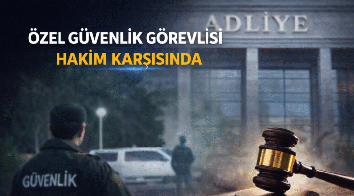 Mesai arkadaşlarını silahla yaralayan özel güvenlik görevlisi hakim karşısına çıktı