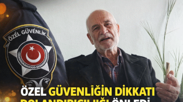 Özel Güvenlik Fark Etti, Emekli Öğretmen Dolandırılmaktan Kurtuldu