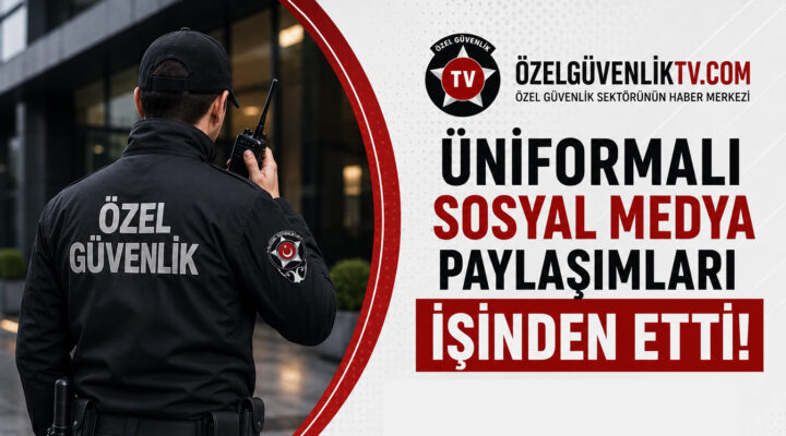 Üniformalı Sosyal Medya Paylaşımları Özel Güvenlik Görevlisini İşinden Etti