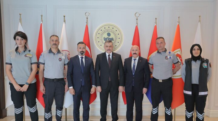 Güvenlik-İş Sendikası’ndan İçişleri Bakanı Mustafa Çiftçi’ye Ziyaret