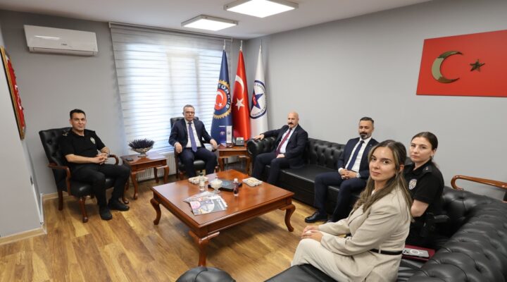 EGM Güvenlik Daire Başkanı Emrullah Gölcük’ten Güvenlik-İş Sendikası’na Ziyaret