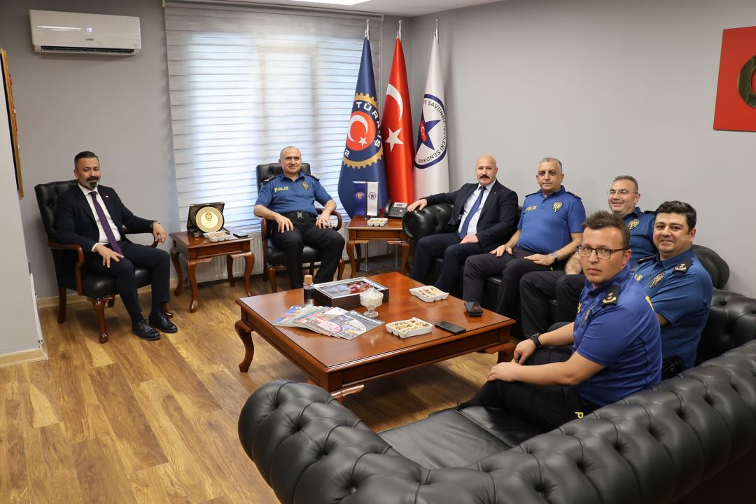 EGM Özel Güvenlik Denetleme Başkanı Aydın Uğurlu’ndan Güvenlik-İş’e Ziyaret