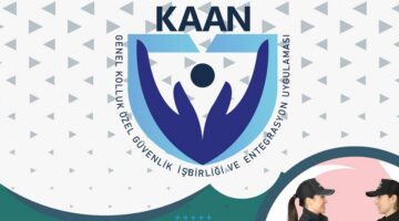 KAAN Uygulamasında Başarı Gösteren Özel Güvenlik Görevlilerine Teşekkür Belgesi