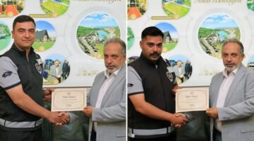 Altın Dolu Çanta Bulan Özel Güvenlik Görevlisi İçin Ödül Töreni
