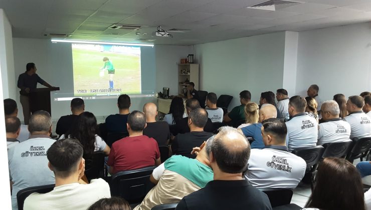 Adana Büyükşehir’de Özel Güvenliğe Yangın Eğitimi